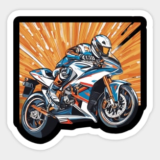 Motorcycling Sticker